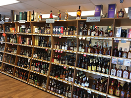 Shelves of Liquor